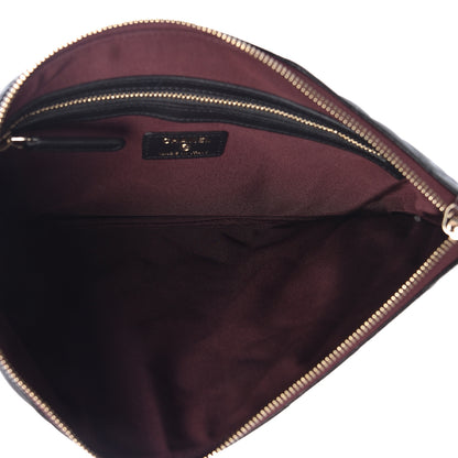 Chanel Caviar Quilted Medium Cosmetic Case Black 5 of 7