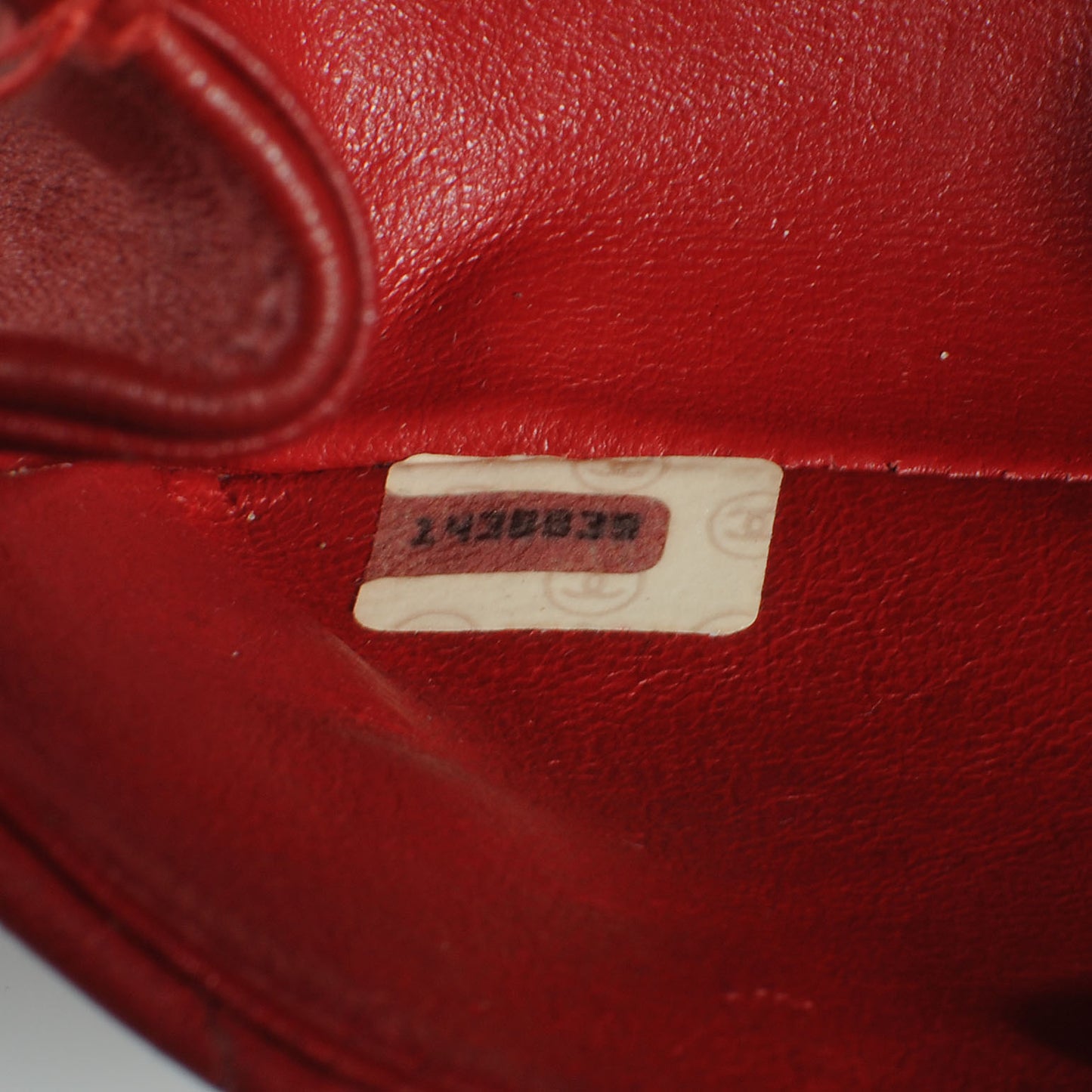 Lambskin Quilted Extra Mini Flap Red