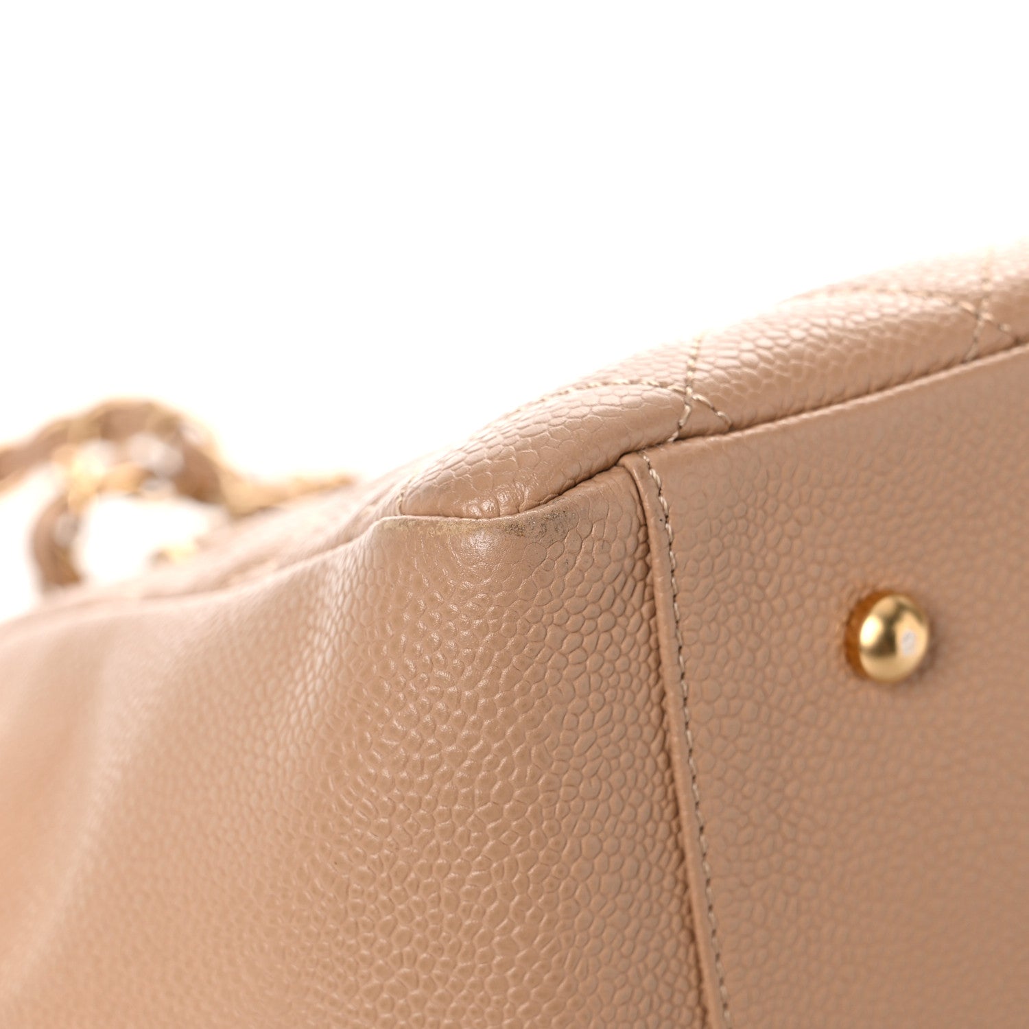 Chanel Caviar Quilted Petit Timeless Tote PTT Beige 9 of 21