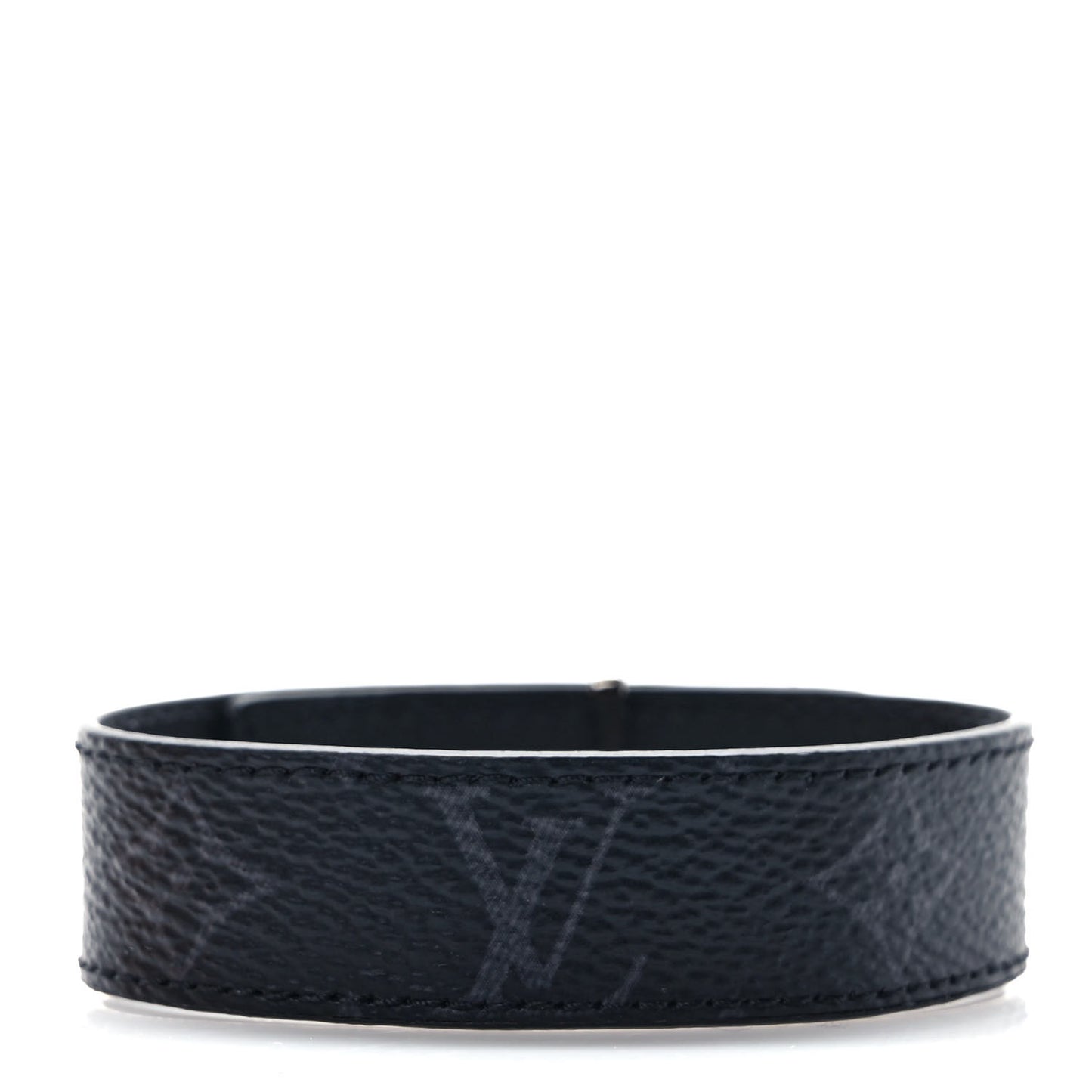 Monogram Eclipse LV Slim Bracelet 19
