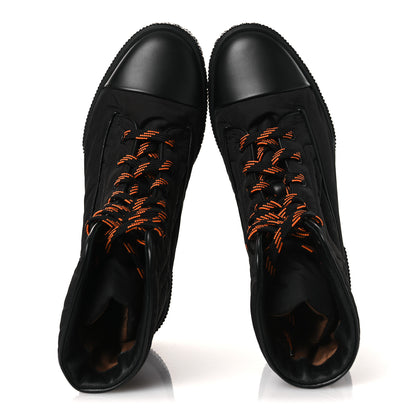 Hermes Calfskin Parachute Fresh Ankle Boots 40.5 Black 6 of 12