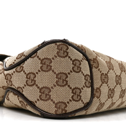 Gucci Monogram Horsebit Chain Flap Shoulder Bag Brown 8 of 9
