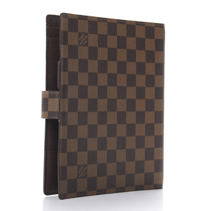 Louis Vuitton Damier Ebene Large Ring Agenda Cover 3 of 6
