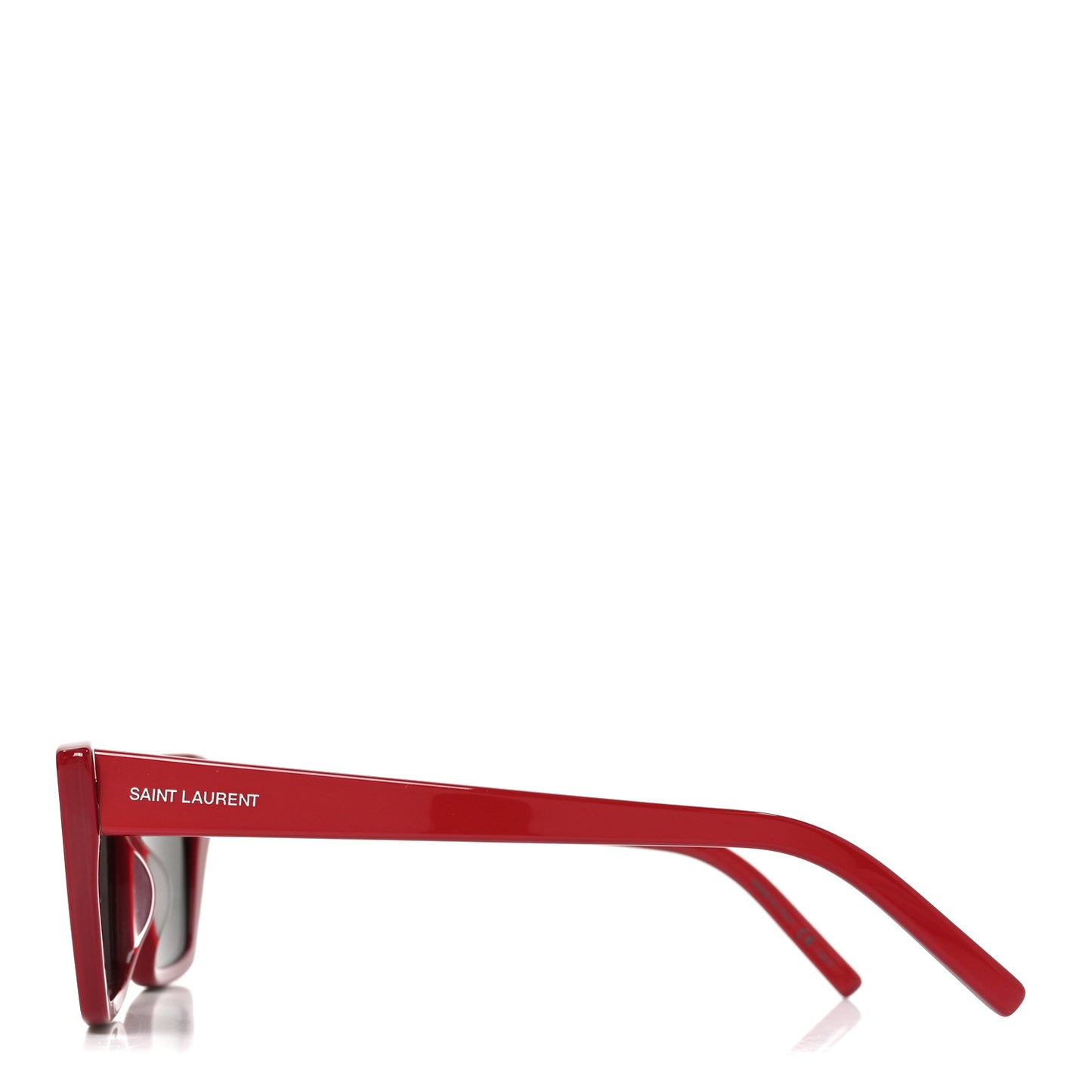 Mica SL 276 Acetate Cat Eye Sunglasses Red