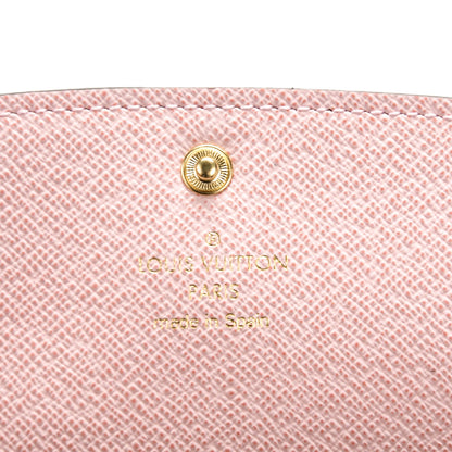 Louis Vuitton Monogram Emilie Wallet Rose Ballerine 6 of 7