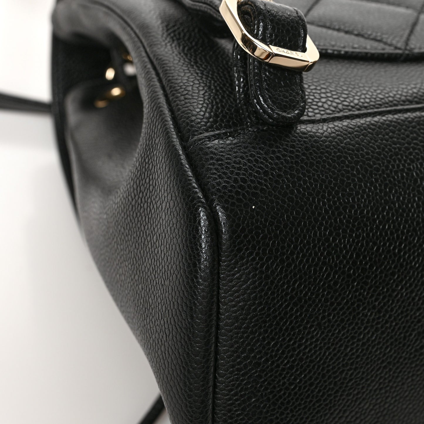 Caviar Quilted Mini Business Affinity Backpack Black