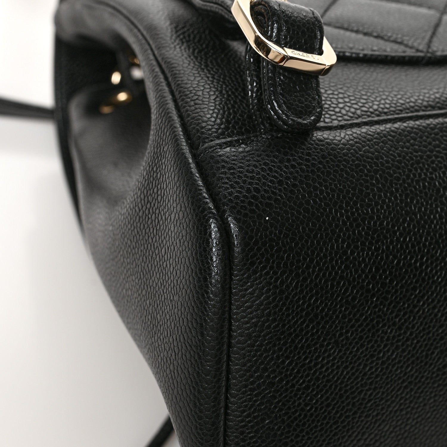 Chanel Caviar Quilted Mini Business Affinity Backpack Black 12 of 13