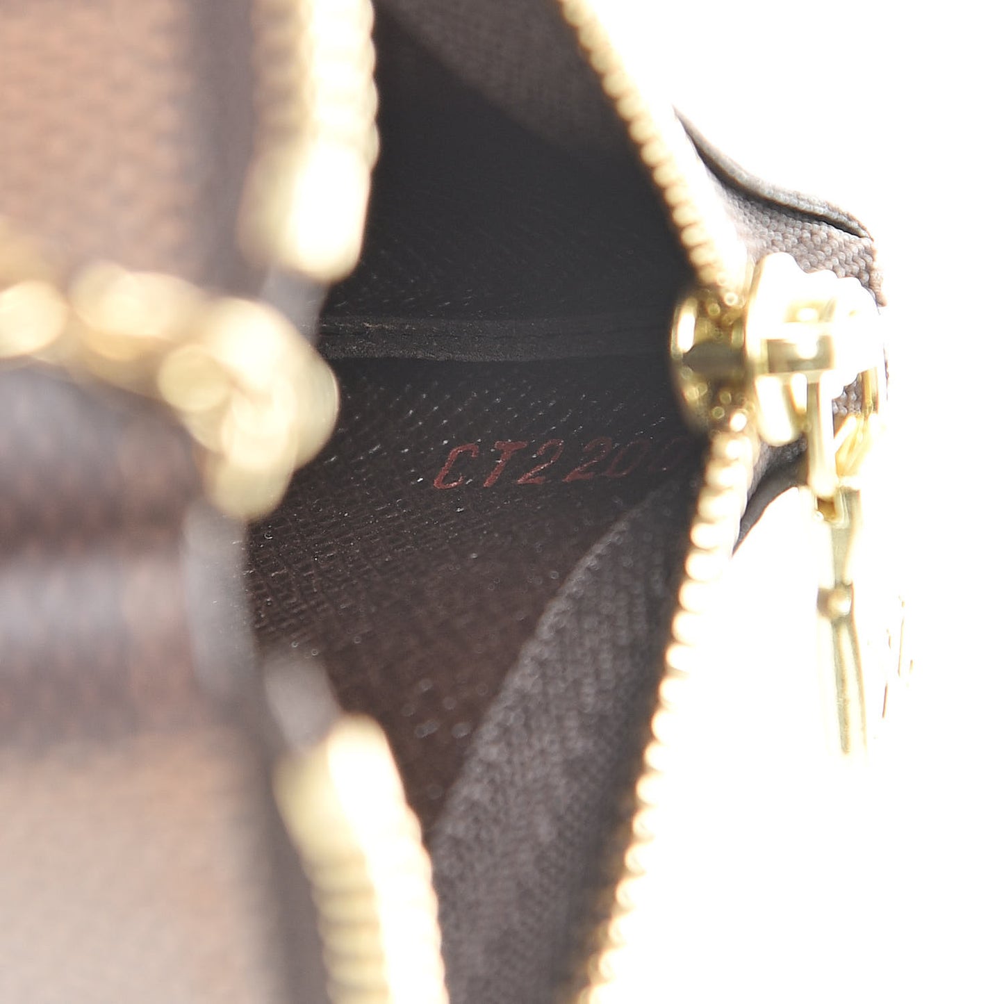 Damier Ebene Key Pouch