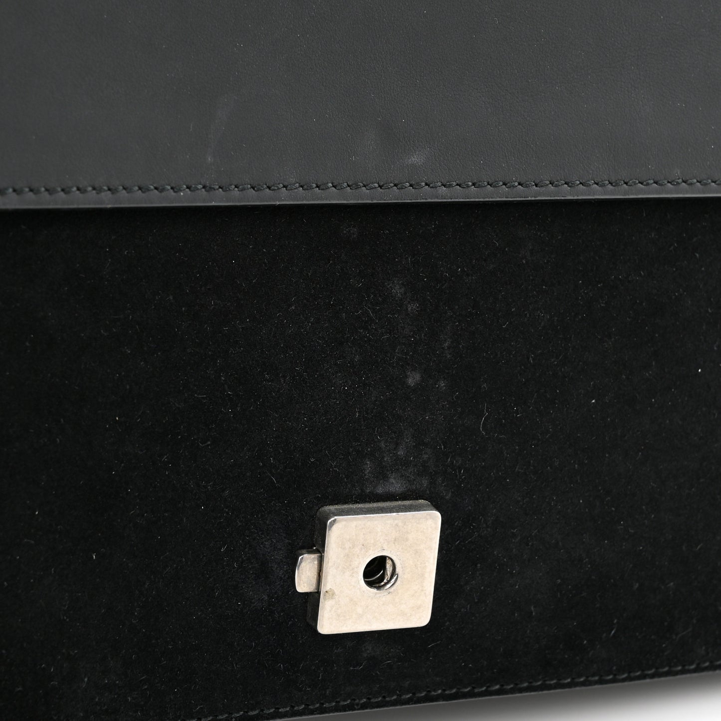 Suede Medium Dionysus Shoulder Bag Black