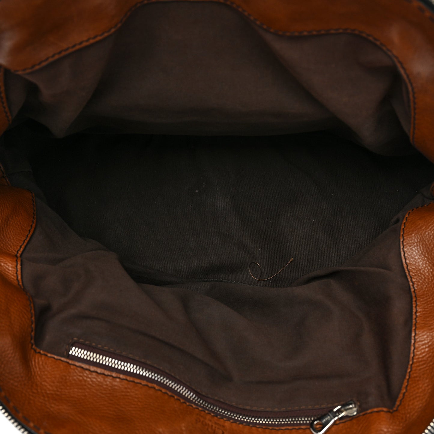 Calfskin Edith Dome Bowler Muscade
