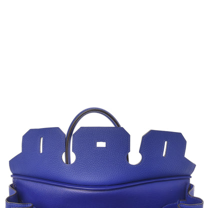Hermes Togo Birkin 35 Bleu Electrique 17 of 35