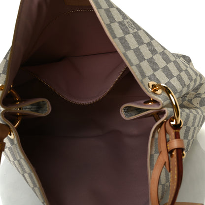 Louis Vuitton Damier Azur Graceful PM Rose Ballerine 5 of 9