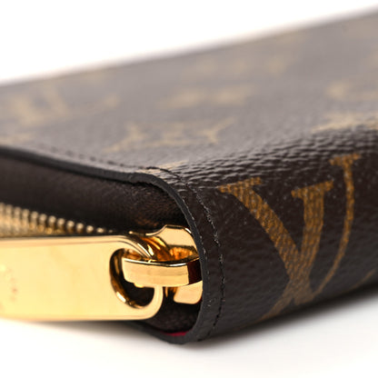 Louis Vuitton Monogram Zippy Wallet Fuchsia 8 of 9
