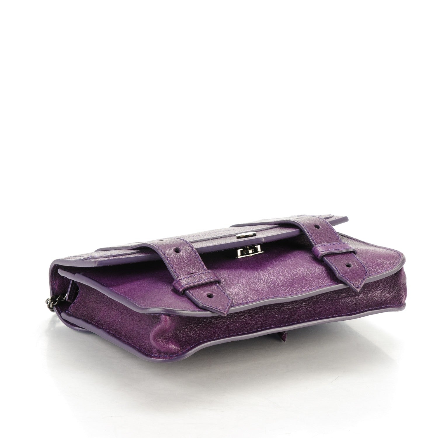 Proenza Schouler Lambskin Large PS1 Chain Wallet Veruca Salt 4 of 7