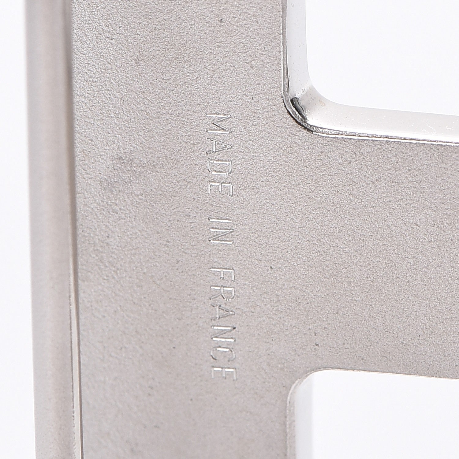 Hermes Polished Palladium 32mm H Belt Buckle Silver 5 of 6