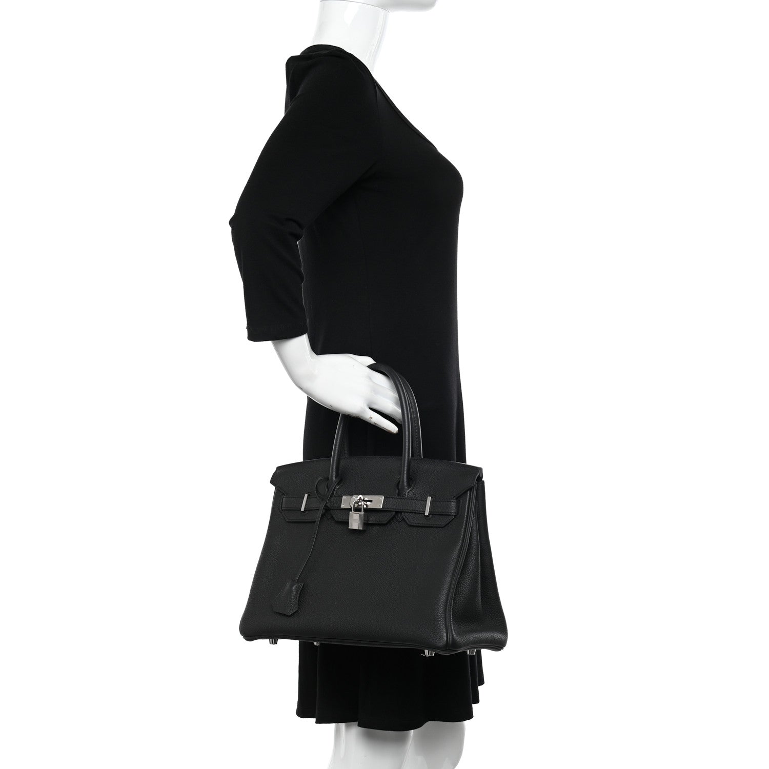Hermes Togo Birkin 30 Black 2 of 14