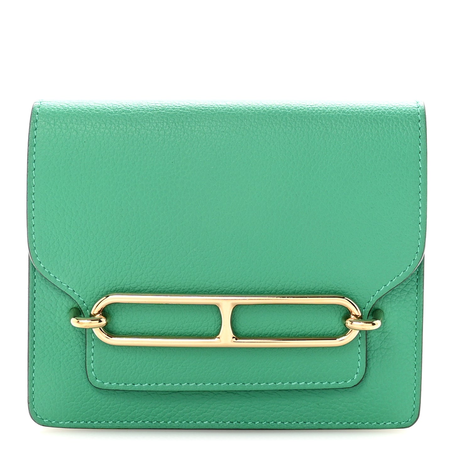 Evercolor Bi-Color Roulis Slim Wallet Menthe Vert Bosphore