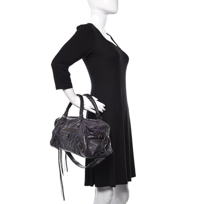 Balenciaga Chevre Classic Hardware Twiggy Ink 3 of 16
