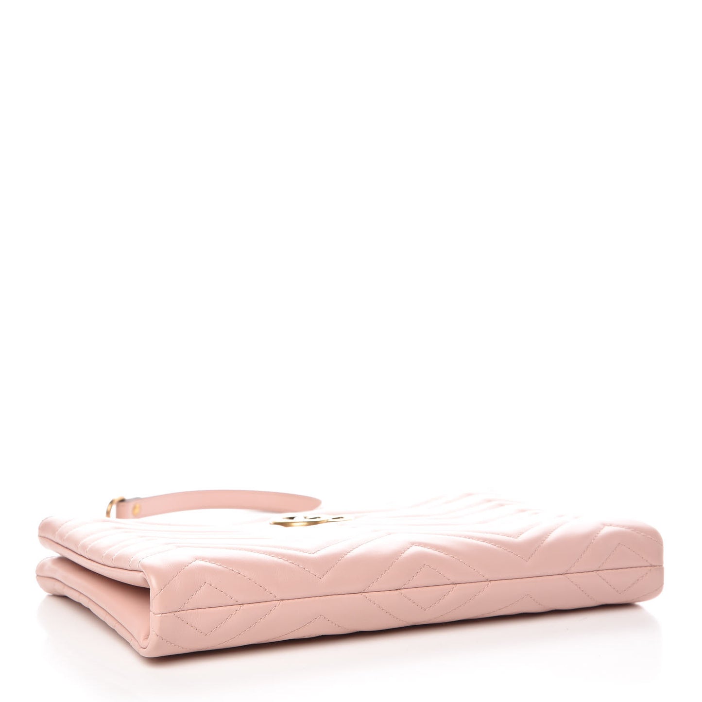 Calfskin Matelasse GG Marmont Double Zip Chain Bag Perfect Pink