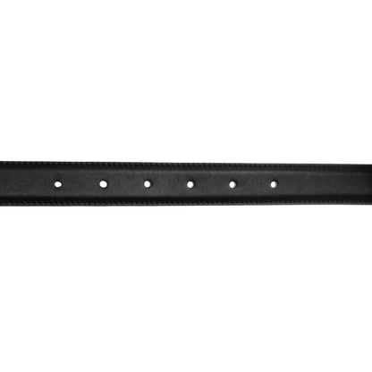 Gucci Moon Calfskin Interlocking G 25mm Belt 105 42 Black 3 of 6