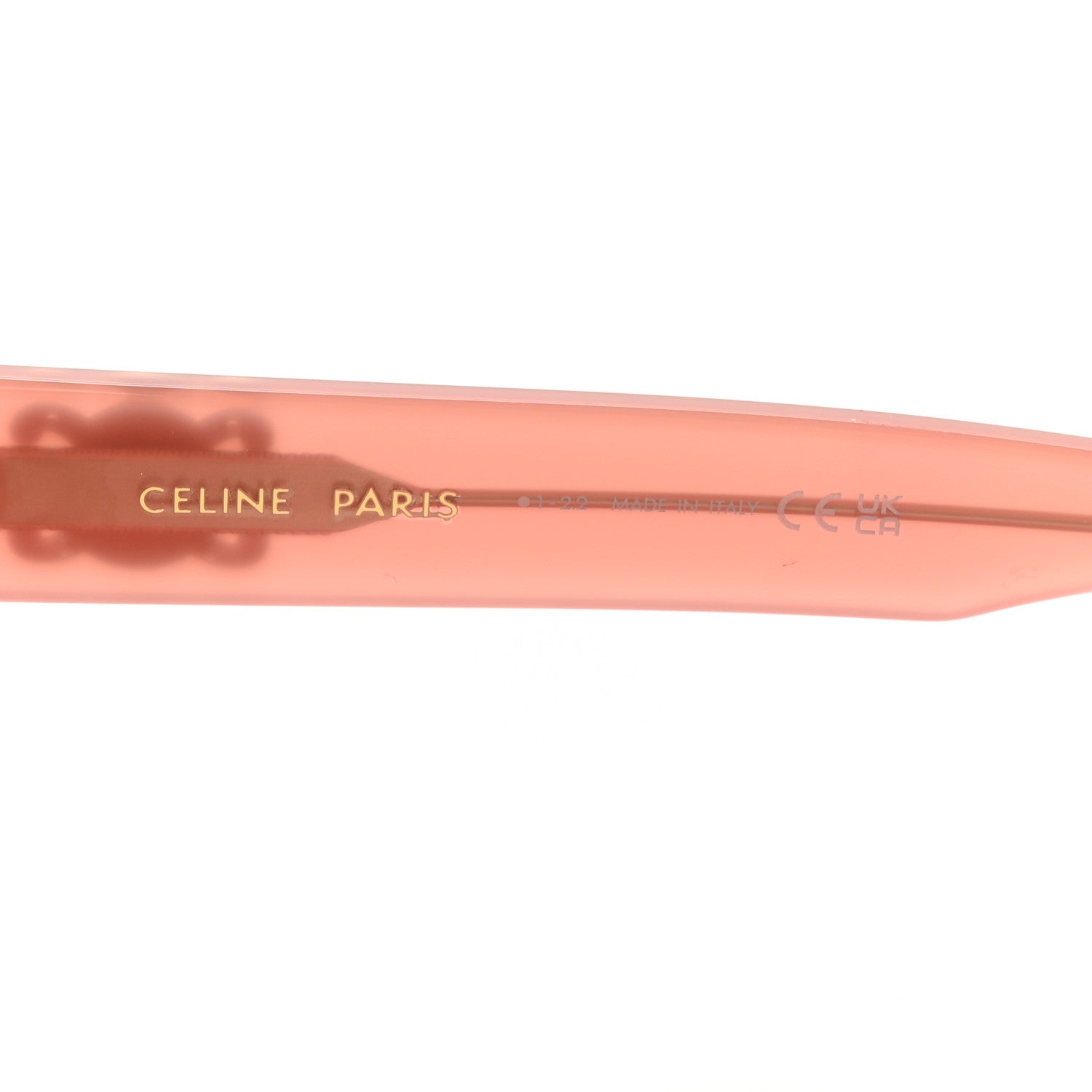 Celine Acetate Sunglasses CL40239F Pink 5 of 7