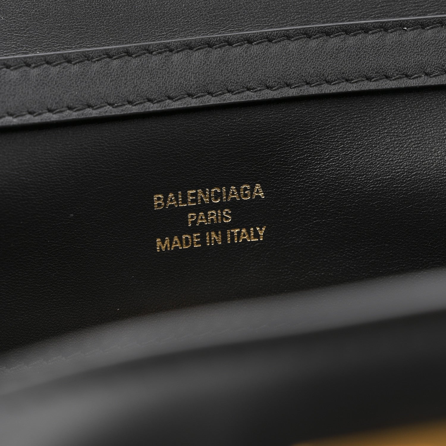Balenciaga Natural Smooth Calfskin Small Rodeo Top Handle Handbag Black 7 of 10