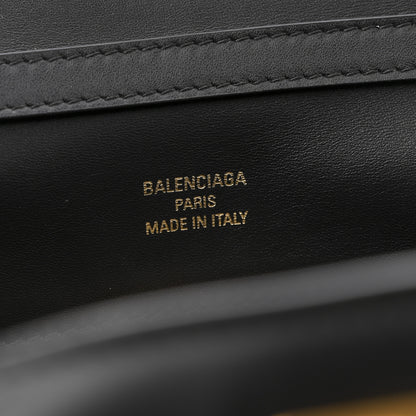 Balenciaga Natural Smooth Calfskin Small Rodeo Top Handle Handbag Black 7 of 10