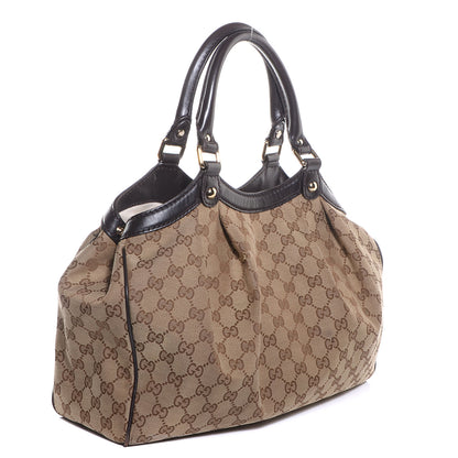 Gucci Monogram Medium Sukey Tote Dark Brown 3 of 7