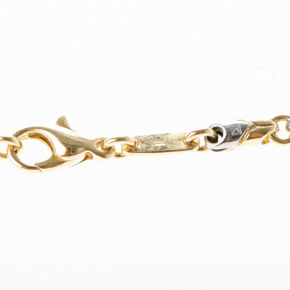 Bulgari 18K Yellow White Gold Passo Doppio Necklace 2 of 4