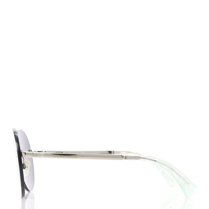 Chanel Metal Rimless Round Sunglasses 4216 Silver 3 of 8