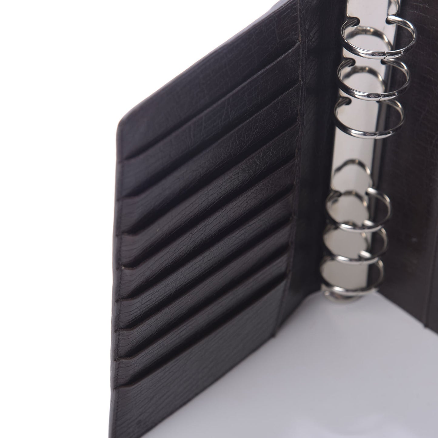 GG Supreme Monogram Standard Agenda Dark Brown