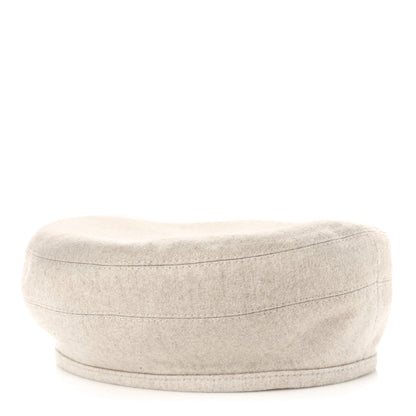 Hermes Cashmere Beret 57 Biege 1 of 6