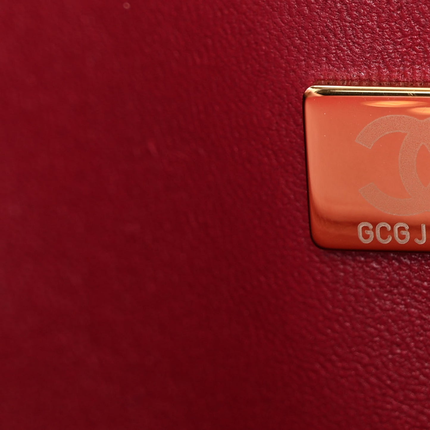 Lambskin Quilted Medium Double Flap Burgundy