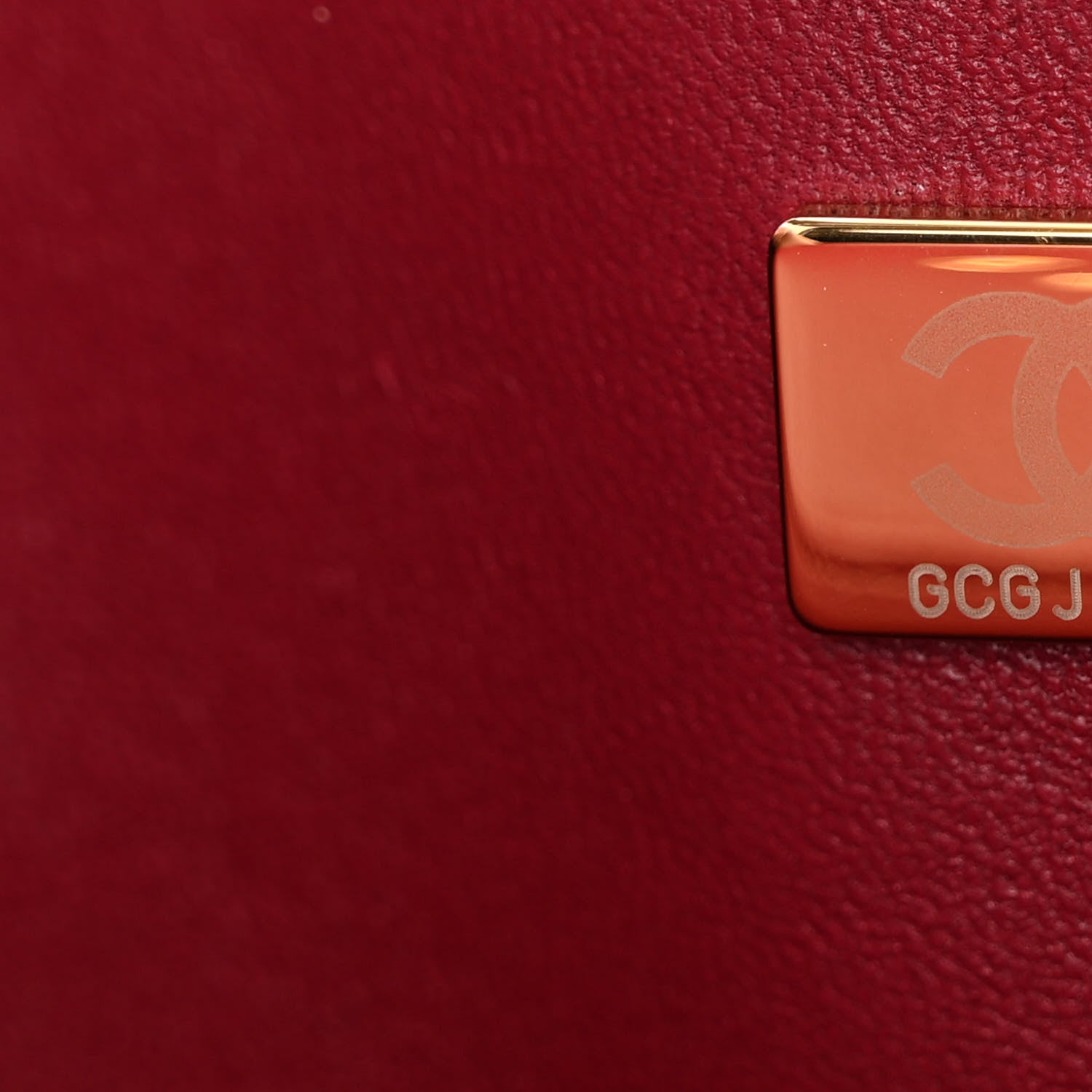 Chanel Lambskin Quilted Medium Double Flap Burgundy 7 of 10