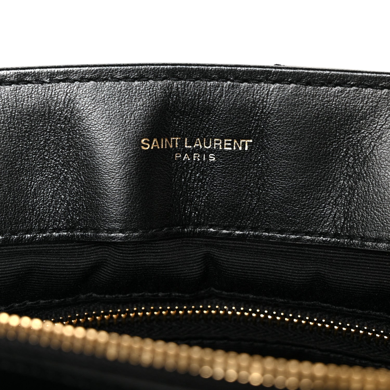 Saint Laurent Calfskin Y Quilted Monogram Large Loulou Chain Satchel Black 7 of 12