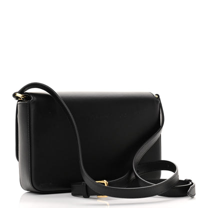 Burberry Calfskin Vintage Check New Hampshire Bag Black 3 of 9