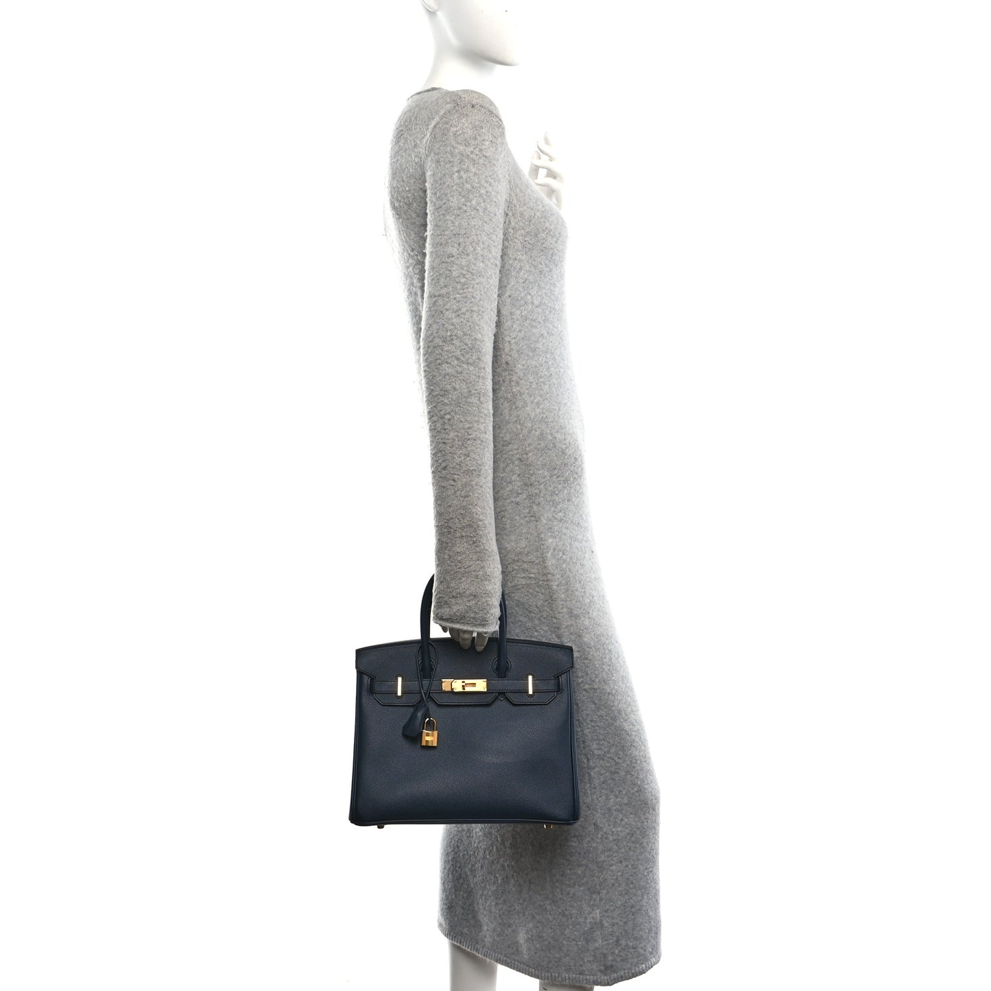 Epsom Birkin 30 Bleu Indigo