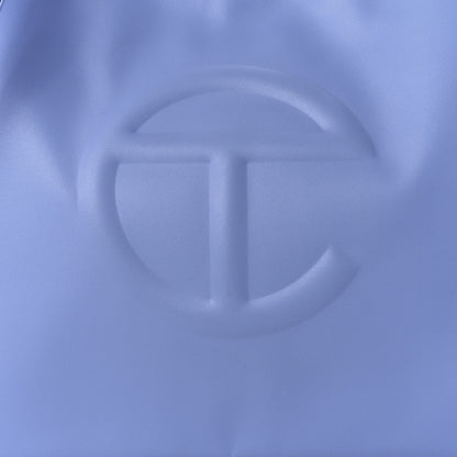 Telfar Vegan Leather Medium Shopping Bag Cerulean 8 of 11