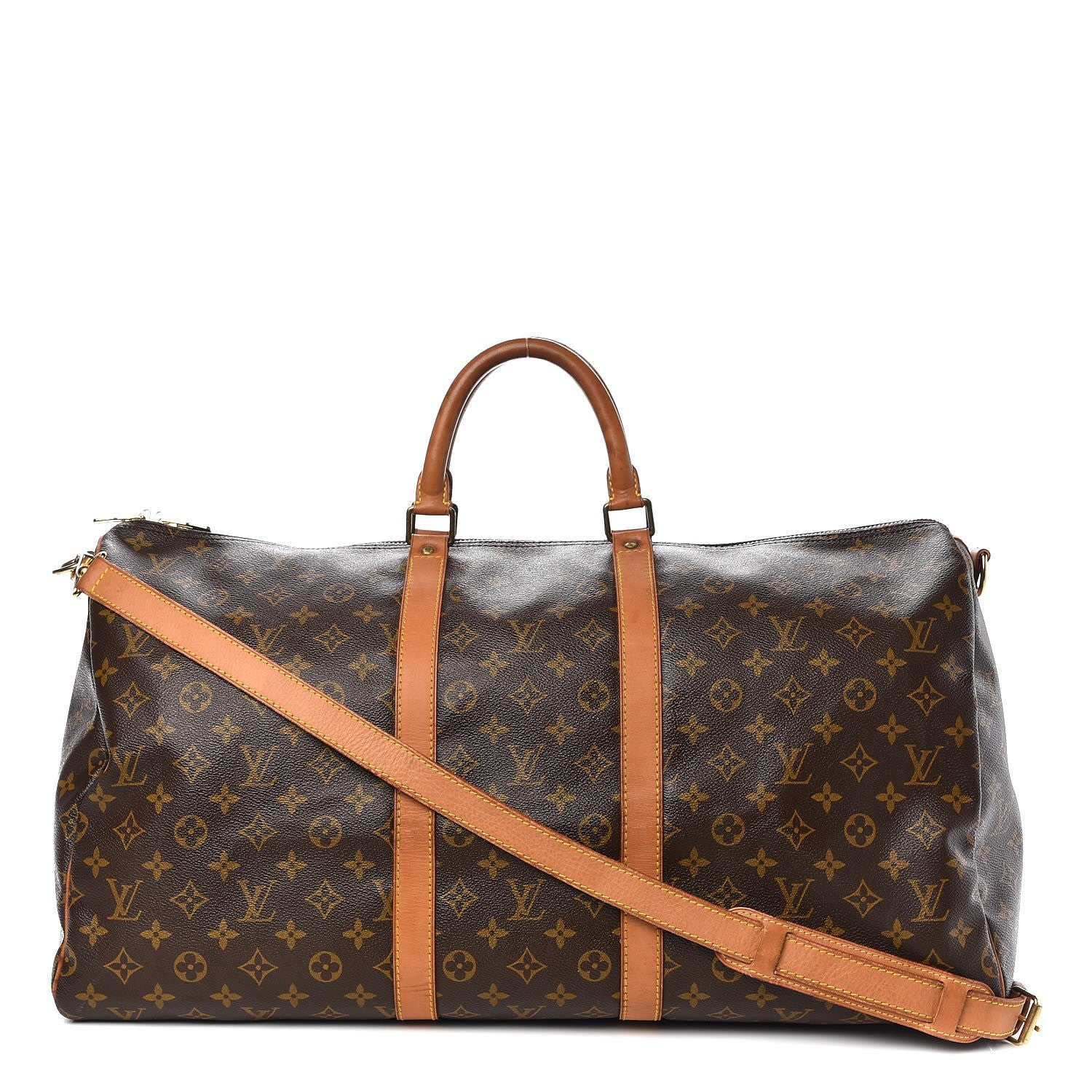 Louis Vuitton Monogram Keepall Bandouliere 55 1 of 14