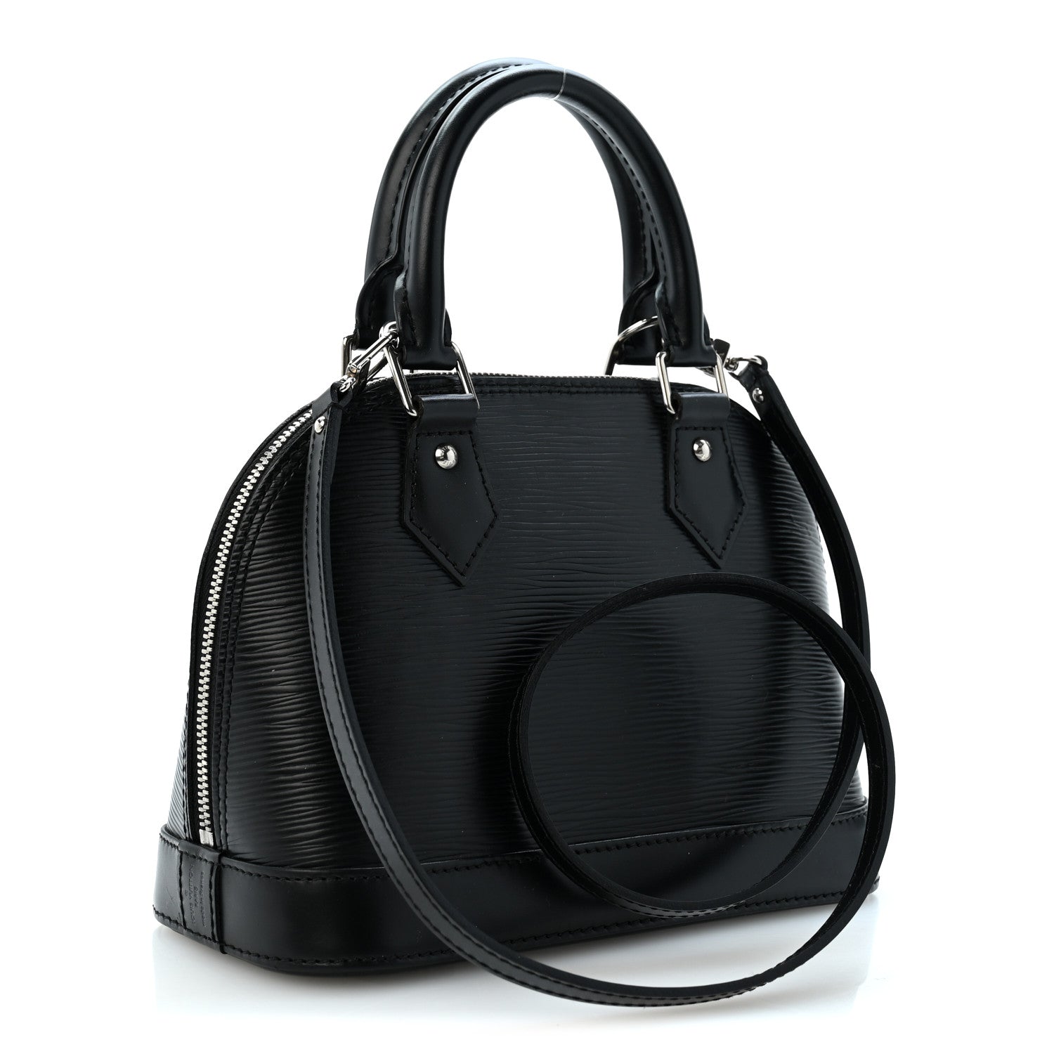 Louis Vuitton Epi Alma BB Black 3 of 10