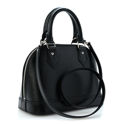 Louis Vuitton Epi Alma BB Black 3 of 10