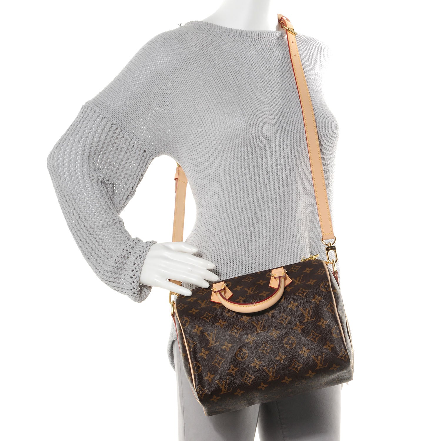Louis Vuitton Monogram Speedy Bandouliere 25 2 of 8