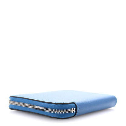 Hermes Epsom Silk'in Coin Purse Mykonos 4 of 6