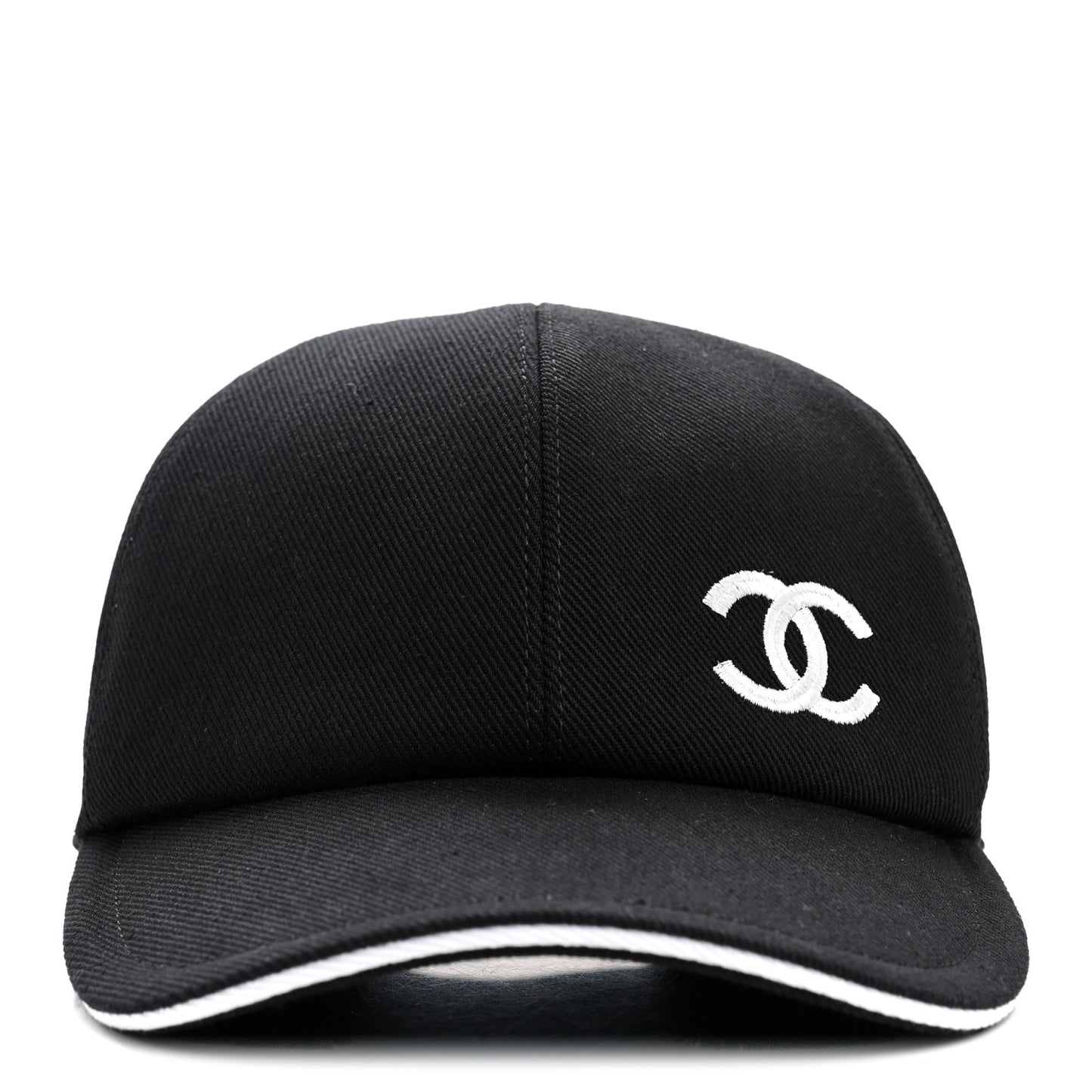 Cotton CC Cap Hat Black White