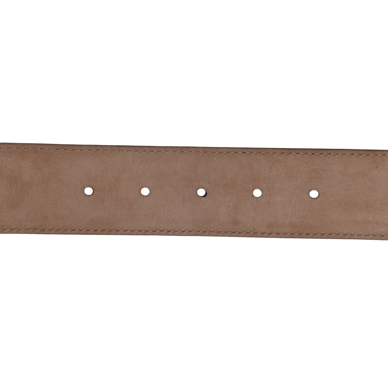 Gucci Guccissima Interlocking G Belt 100 40 Off White 5 of 5