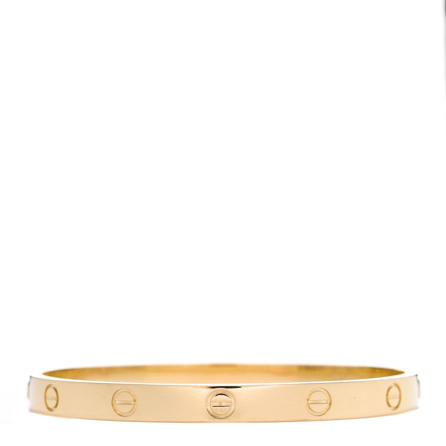 Cartier 18K Yellow Gold LOVE Bracelet 18 2 of 5