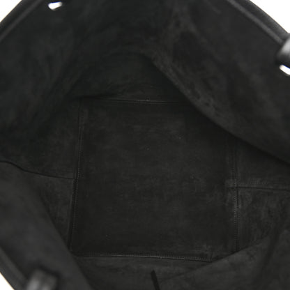 The Row Grained Calfskin Park Tote Three Black 5 of 9
