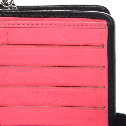 Chanel Calfskin Cambon Zipped Pocket Wallet Black 8 of 9