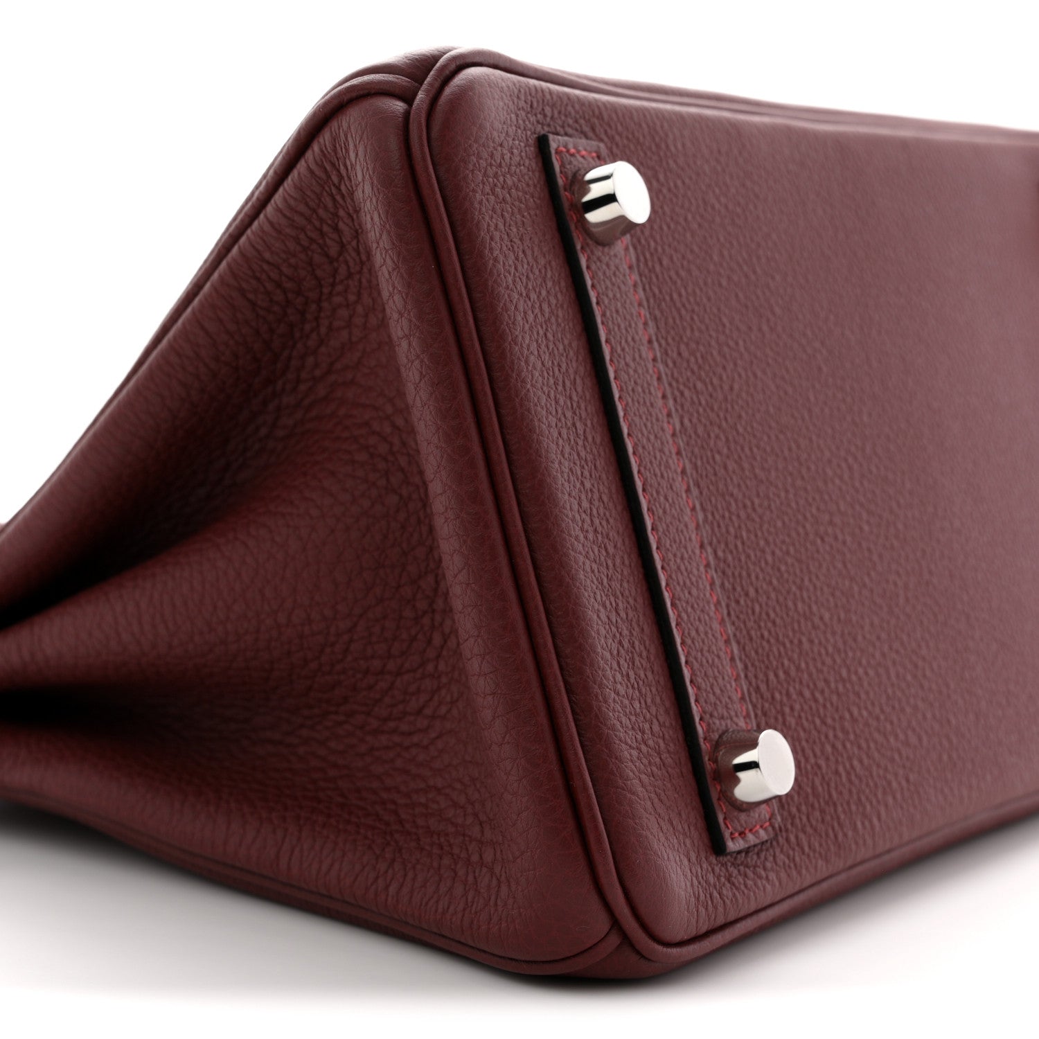 Hermes Togo Birkin 25 Rouge H 10 of 12