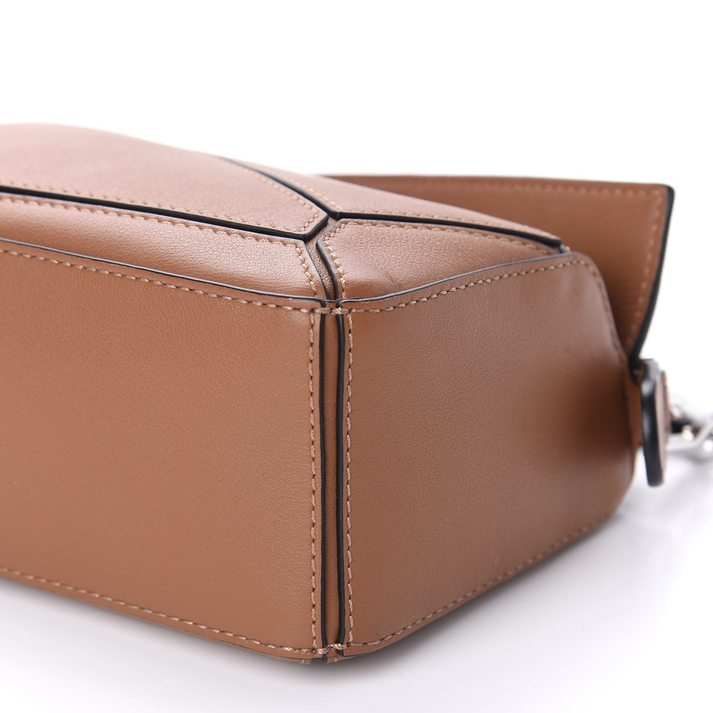 Calfskin Mini Puzzle Bag Tan